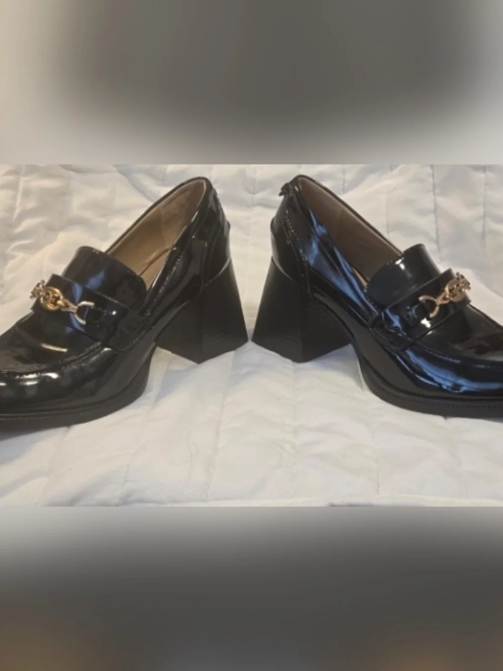 Sam Edelman Quincy Block Loafer Size 7